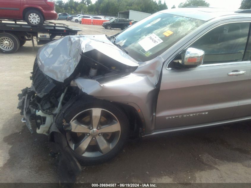 2015 Jeep Grand Cherokee Overland VIN: 1C4RJFCT0FC697805 Lot: 39694587