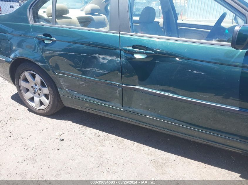 2001 BMW 325I VIN: WBAAV33491FV00630 Lot: 39694593