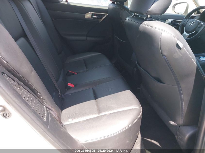 2014 Lexus Ct 200H VIN: JTHKD5BH2E2181108 Lot: 39694605