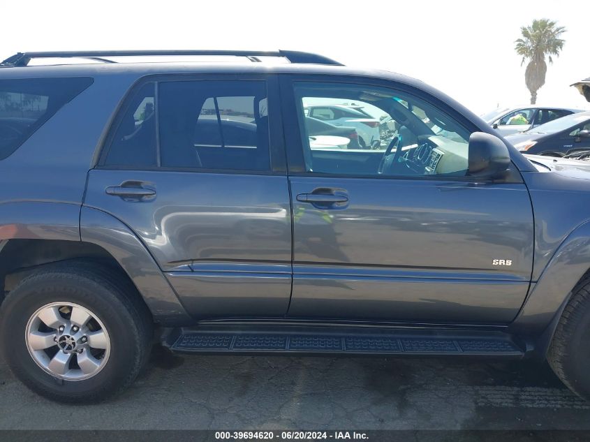 2004 Toyota 4Runner Sr5 V6 VIN: JTEZU14R040029428 Lot: 39694620