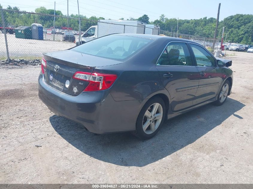 2014 Toyota Camry Se VIN: 4T1BF1FK2EU770475 Lot: 39694627