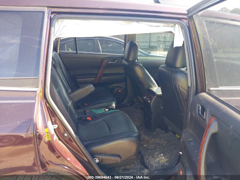 2013 Toyota Highlander Limited VIN: 5TDYK3EH7DS139591 Lot: 39694643