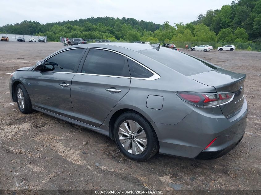 2018 Hyundai Sonata Hybrid Se VIN: KMHE24L36JA082336 Lot: 39694657