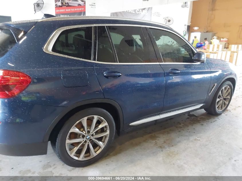 2019 BMW X3 Sdrive30I VIN: 5UXTR7C51KLE98862 Lot: 39694661