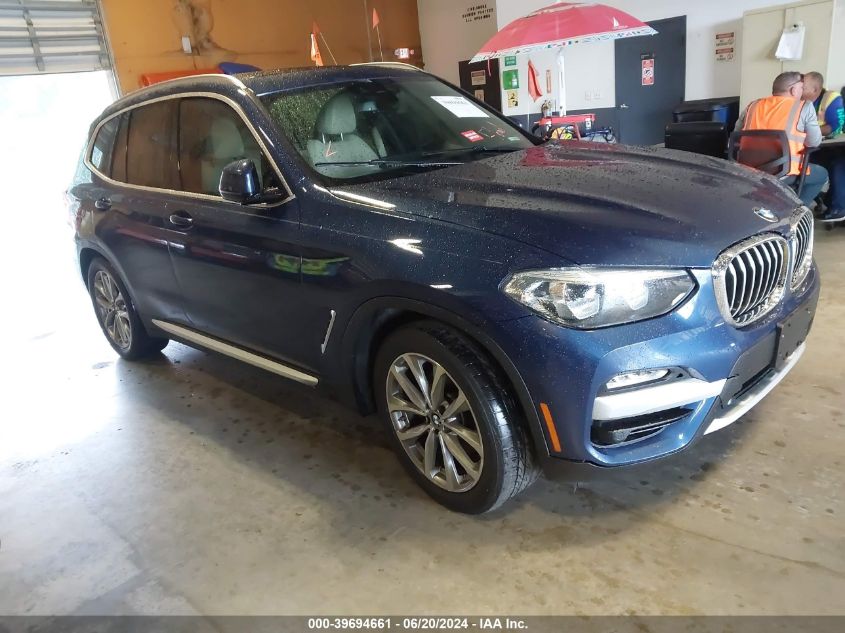 2019 BMW X3 Sdrive30I VIN: 5UXTR7C51KLE98862 Lot: 39694661