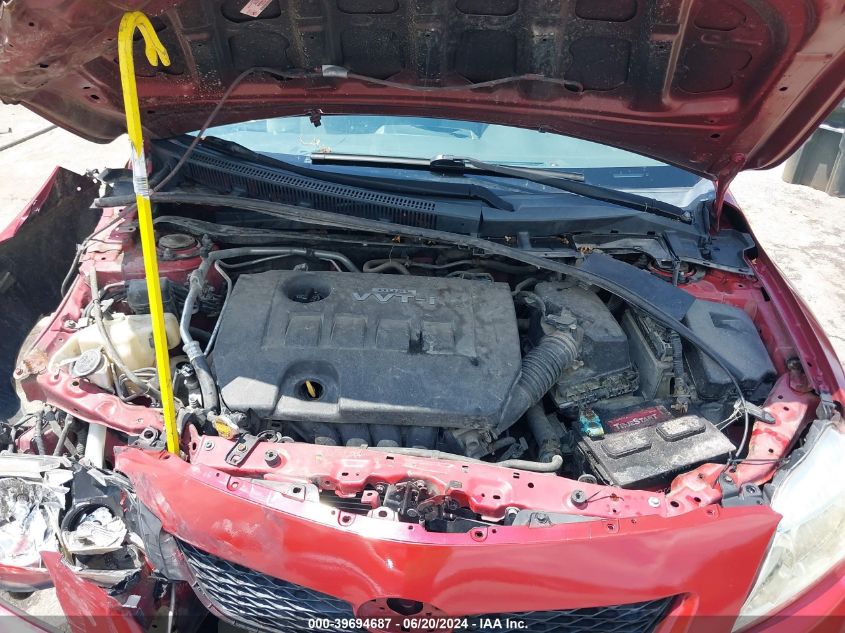 2010 Toyota Corolla Le VIN: 2T1BU4EE7AC483874 Lot: 39694687