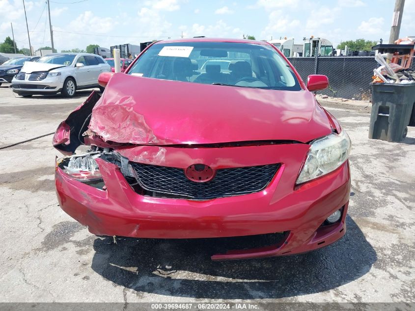 2010 Toyota Corolla Le VIN: 2T1BU4EE7AC483874 Lot: 39694687