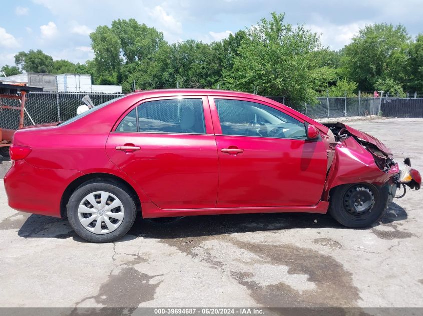 2010 Toyota Corolla Le VIN: 2T1BU4EE7AC483874 Lot: 39694687