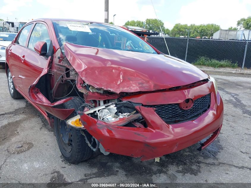 2010 Toyota Corolla Le VIN: 2T1BU4EE7AC483874 Lot: 39694687