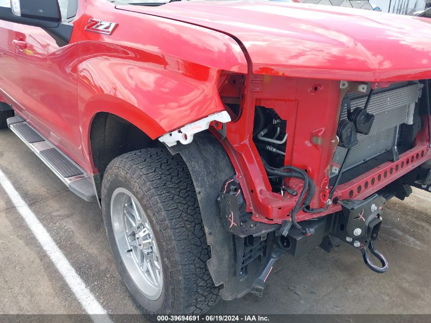 2022 Chevrolet Silverado 1500 Ltd 4Wd Standard Bed Lt VIN: 1GCUYDED5NZ170256 Lot: 39694691