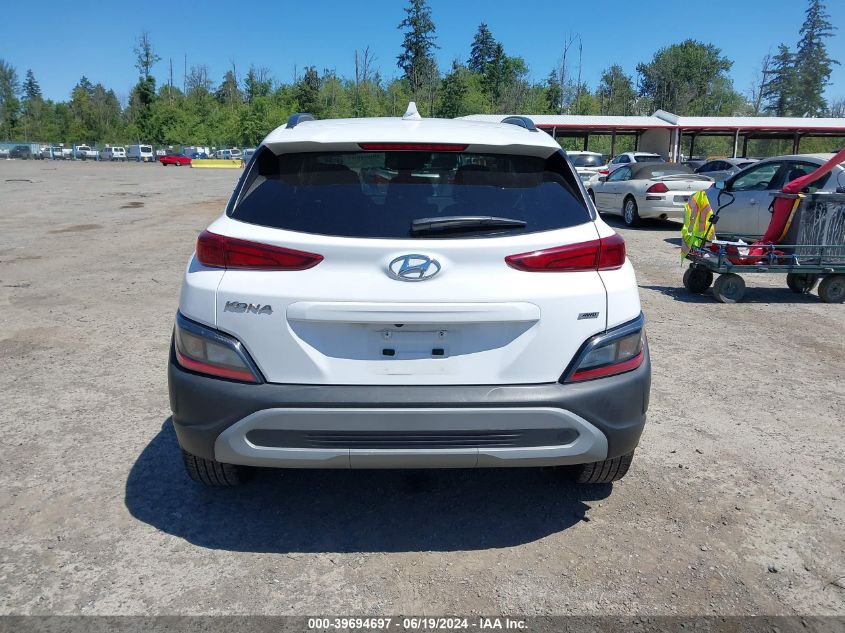 2023 Hyundai Kona Sel VIN: KM8K6CAB3PU983604 Lot: 39694697