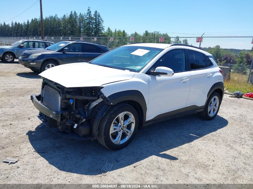 2023 Hyundai Kona Sel VIN: KM8K6CAB3PU983604 Lot: 39694697