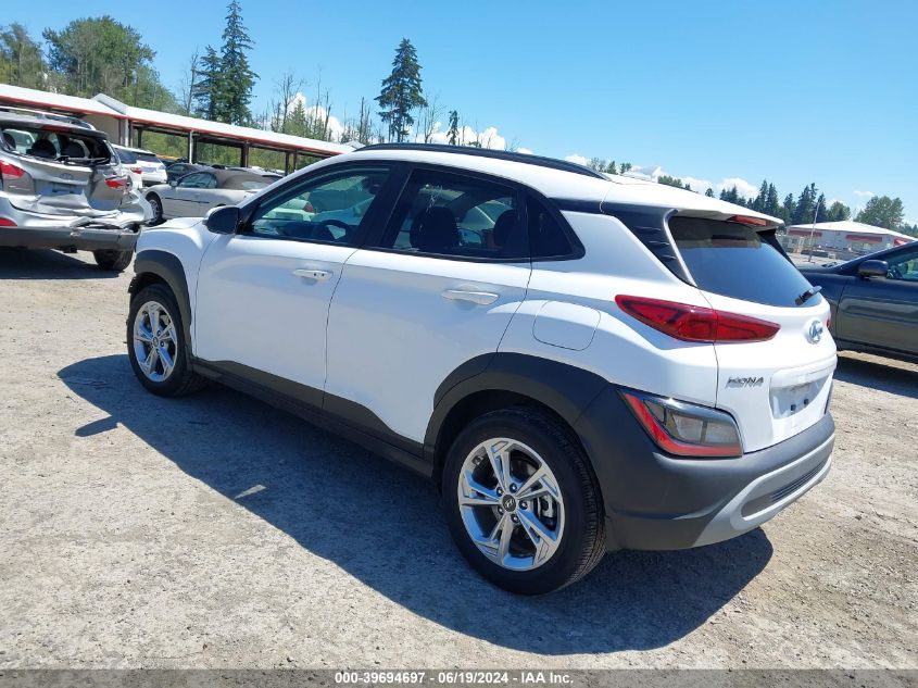 2023 Hyundai Kona Sel VIN: KM8K6CAB3PU983604 Lot: 39694697