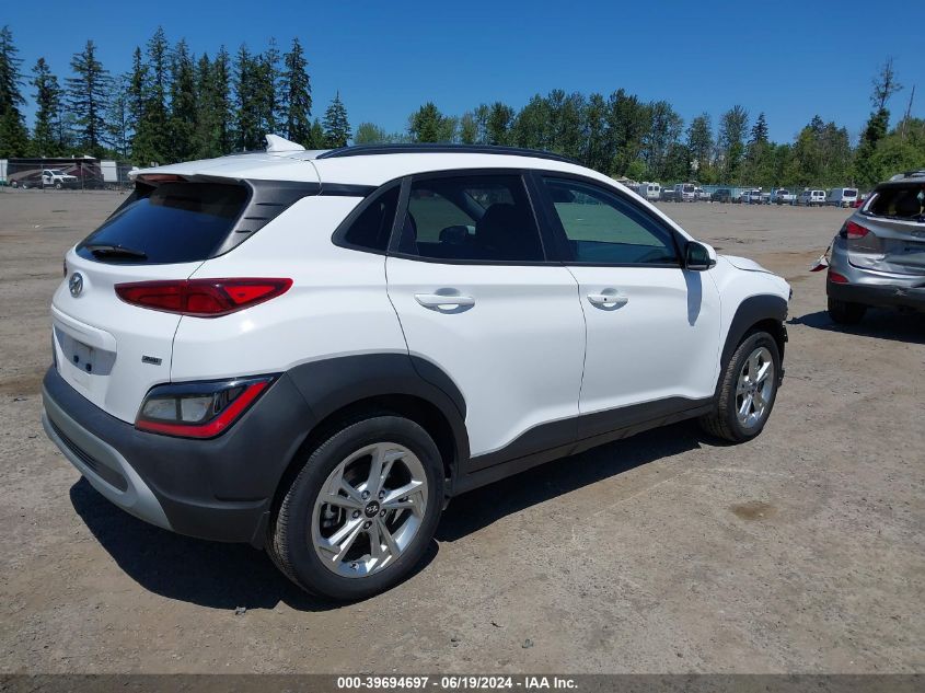 2023 Hyundai Kona Sel VIN: KM8K6CAB3PU983604 Lot: 39694697