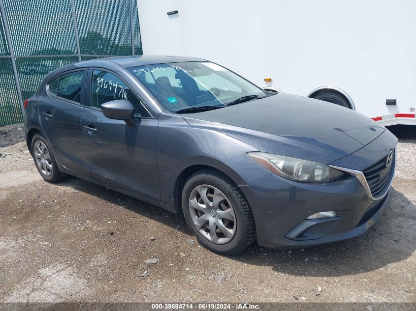 2015 Mazda Mazda3 I Sport VIN: 3MZBM1K72FM155620 Lot: 39694714