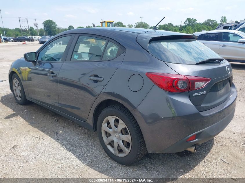 2015 Mazda Mazda3 I Sport VIN: 3MZBM1K72FM155620 Lot: 39694714