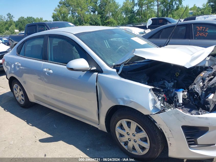 2023 Kia Rio Lx VIN: 3KPA24AD4PE619032 Lot: 39694731