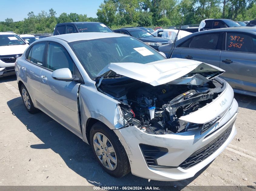 2023 Kia Rio Lx VIN: 3KPA24AD4PE619032 Lot: 39694731