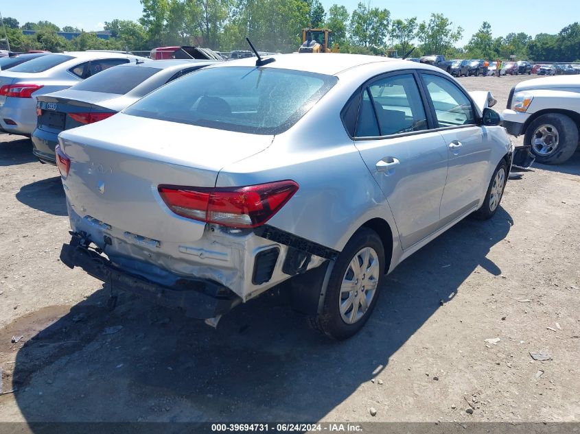 2023 Kia Rio Lx VIN: 3KPA24AD4PE619032 Lot: 39694731