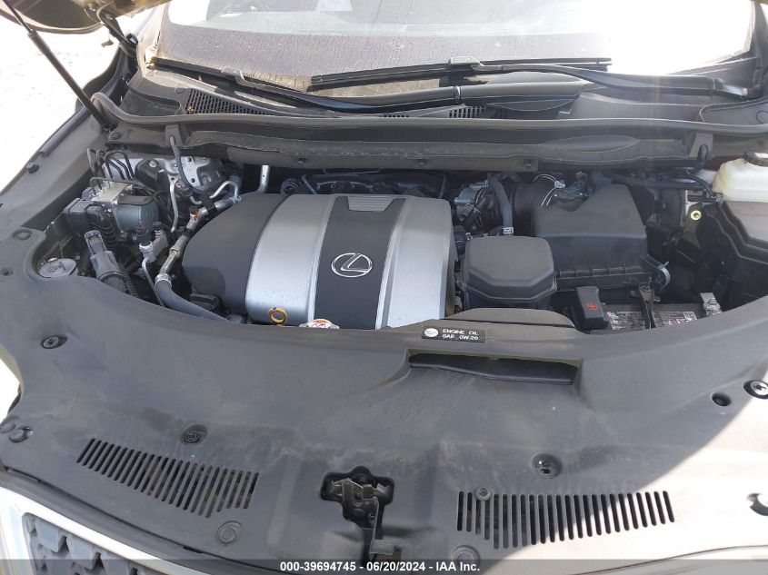 2022 Lexus Rx 350 VIN: 2T2HZMDA3NC347978 Lot: 39694745