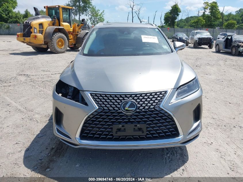 2022 Lexus Rx 350 VIN: 2T2HZMDA3NC347978 Lot: 39694745