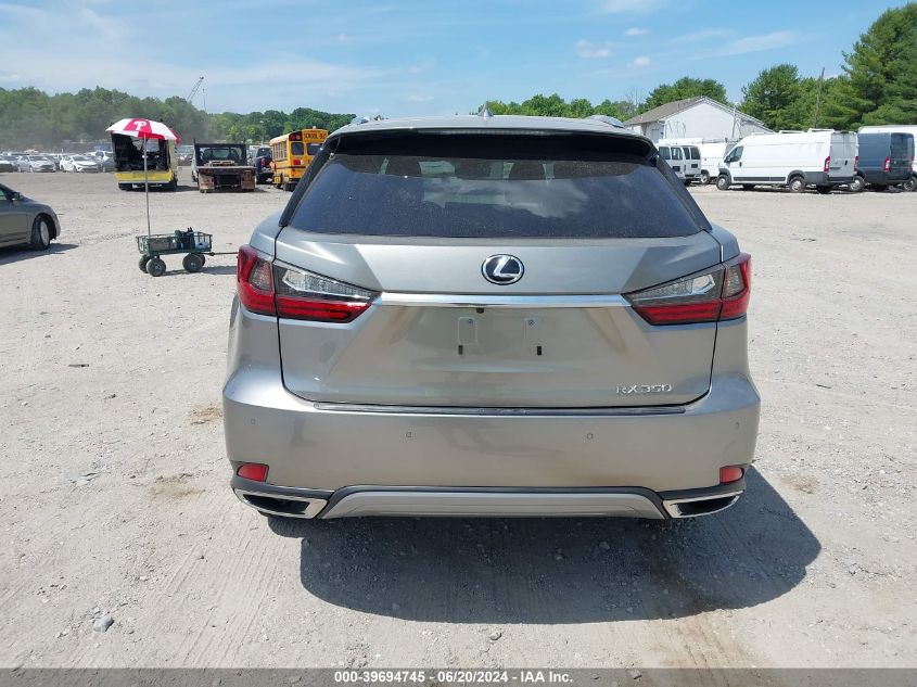 2022 Lexus Rx 350 VIN: 2T2HZMDA3NC347978 Lot: 39694745