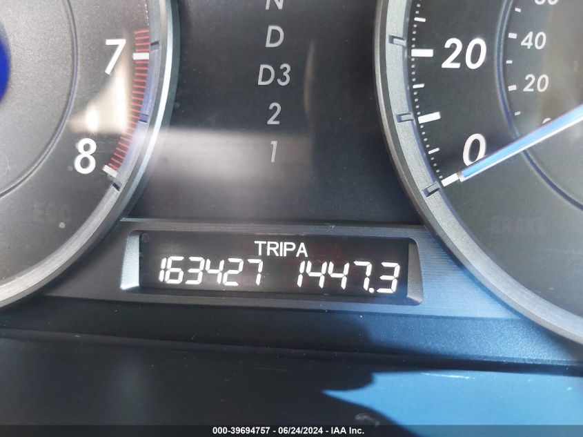 2012 Honda Crosstour Ex-L VIN: 5J6TF1H50CL006850 Lot: 39694757