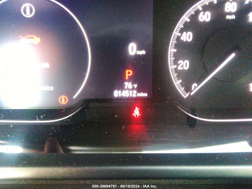 2022 Honda Accord Sport Se VIN: 1HGCV1F40NA086458 Lot: 39694791