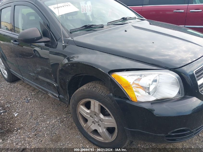 2009 Dodge Caliber Sxt VIN: 1B3HB48A99D125393 Lot: 39694793