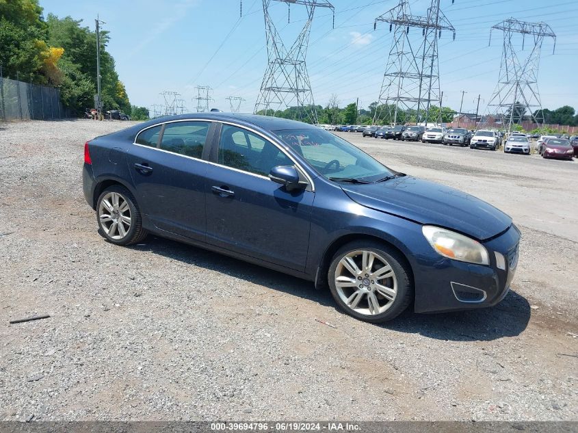 2012 Volvo S60 T5 VIN: YV1622FS8C2129373 Lot: 39694796