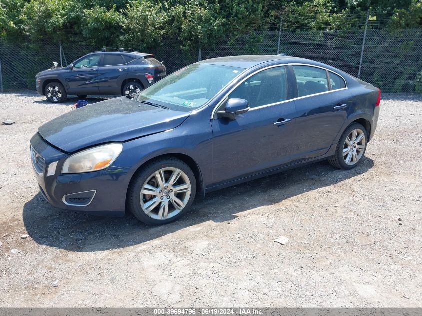 2012 Volvo S60 T5 VIN: YV1622FS8C2129373 Lot: 39694796