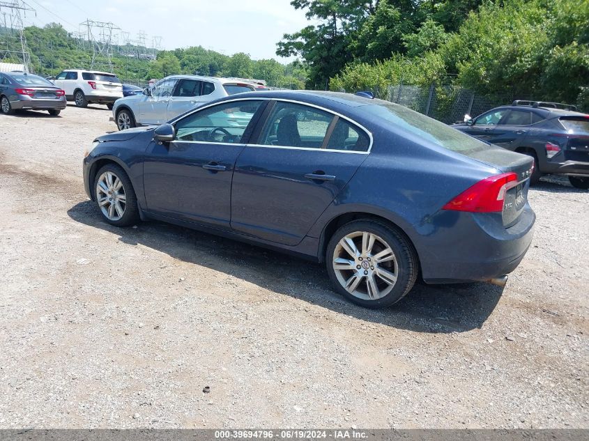 2012 Volvo S60 T5 VIN: YV1622FS8C2129373 Lot: 39694796