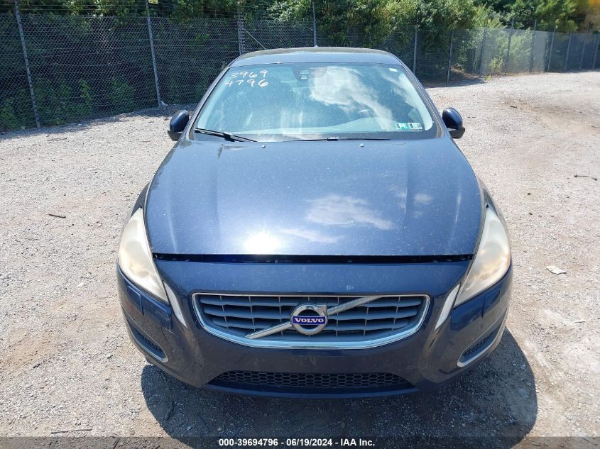 2012 Volvo S60 T5 VIN: YV1622FS8C2129373 Lot: 39694796