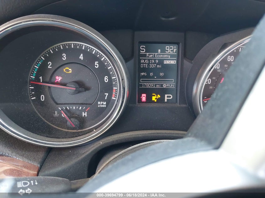 2013 Jeep Grand Cherokee Limited VIN: 1C4RJEBG9DC645259 Lot: 39694799