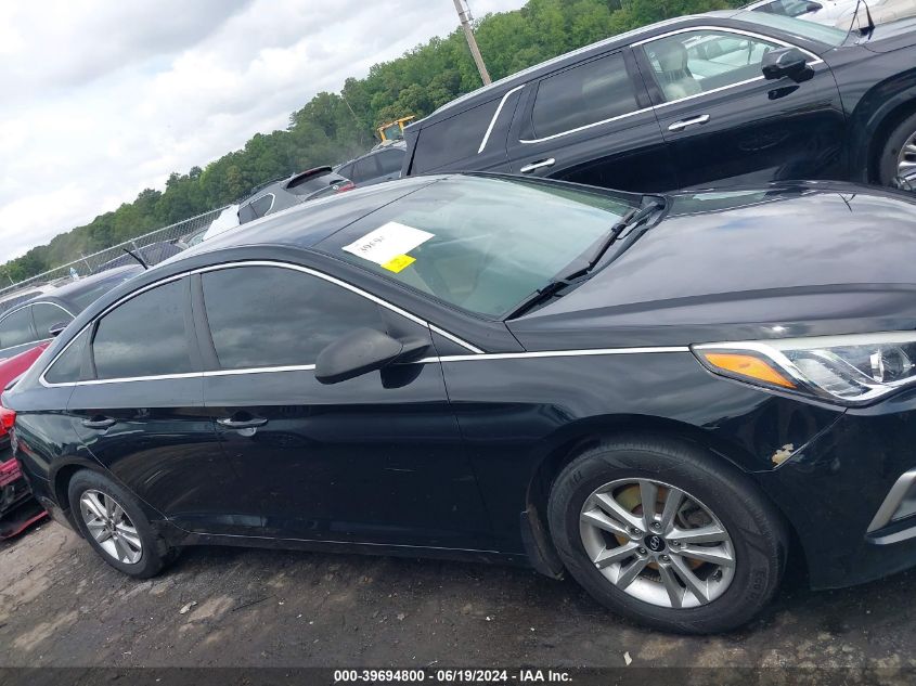 2017 Hyundai Sonata Se VIN: 5NPE24AF2HH528289 Lot: 39694800