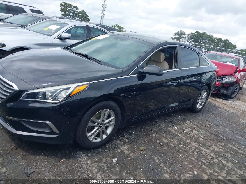 2017 Hyundai Sonata Se VIN: 5NPE24AF2HH528289 Lot: 39694800