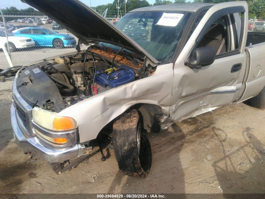 2004 GMC Sierra 1500 Sle VIN: 1GTEC14V54Z189688 Lot: 39694829