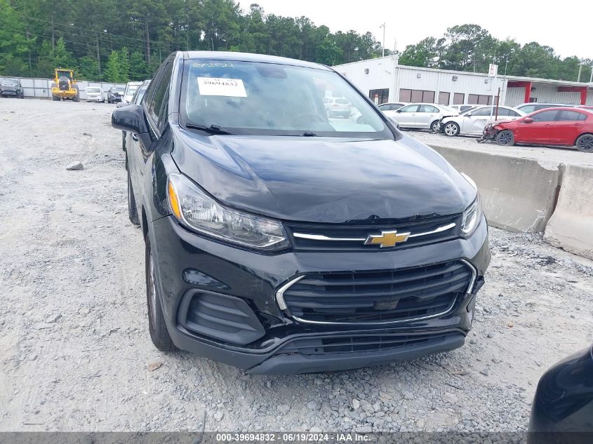 2020 Chevrolet Trax Fwd Ls VIN: 3GNCJKSB1LL159984 Lot: 39694832