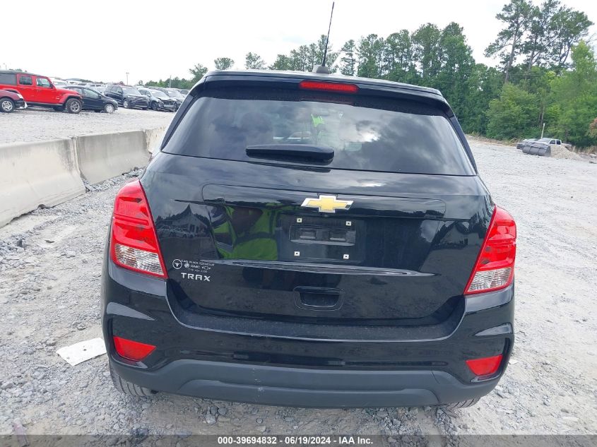 2020 Chevrolet Trax Fwd Ls VIN: 3GNCJKSB1LL159984 Lot: 39694832