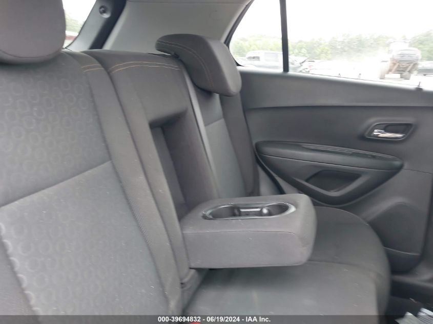 2020 Chevrolet Trax Fwd Ls VIN: 3GNCJKSB1LL159984 Lot: 39694832