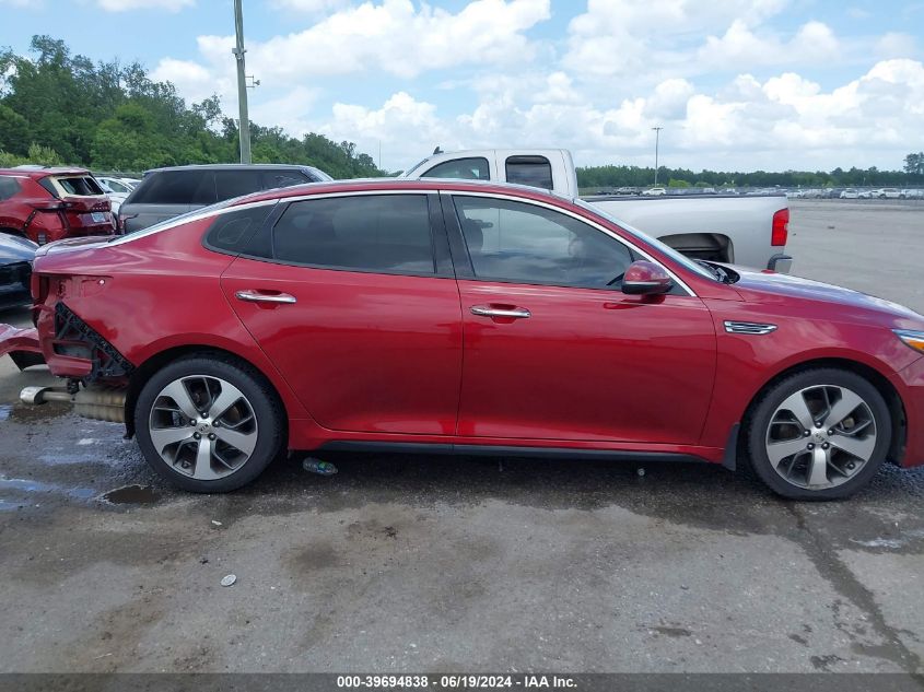 2019 Kia Optima S VIN: 5XXGT4L33KG289282 Lot: 39694838