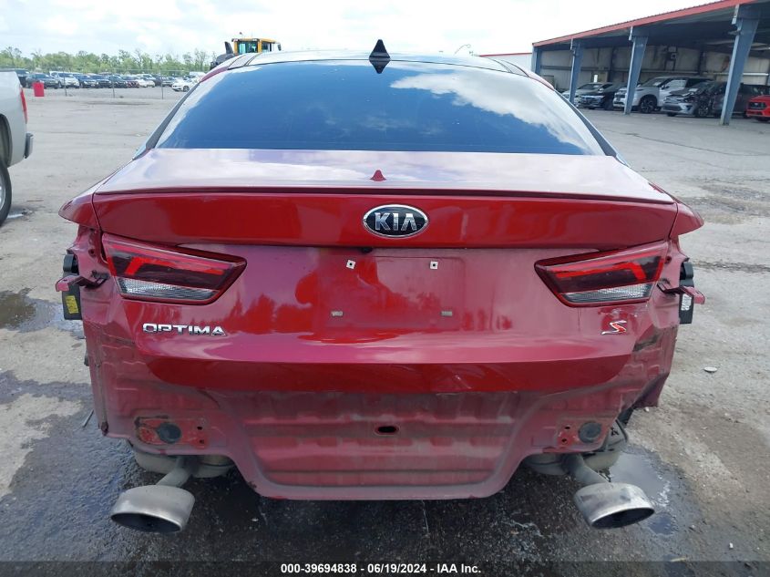 2019 Kia Optima S VIN: 5XXGT4L33KG289282 Lot: 39694838