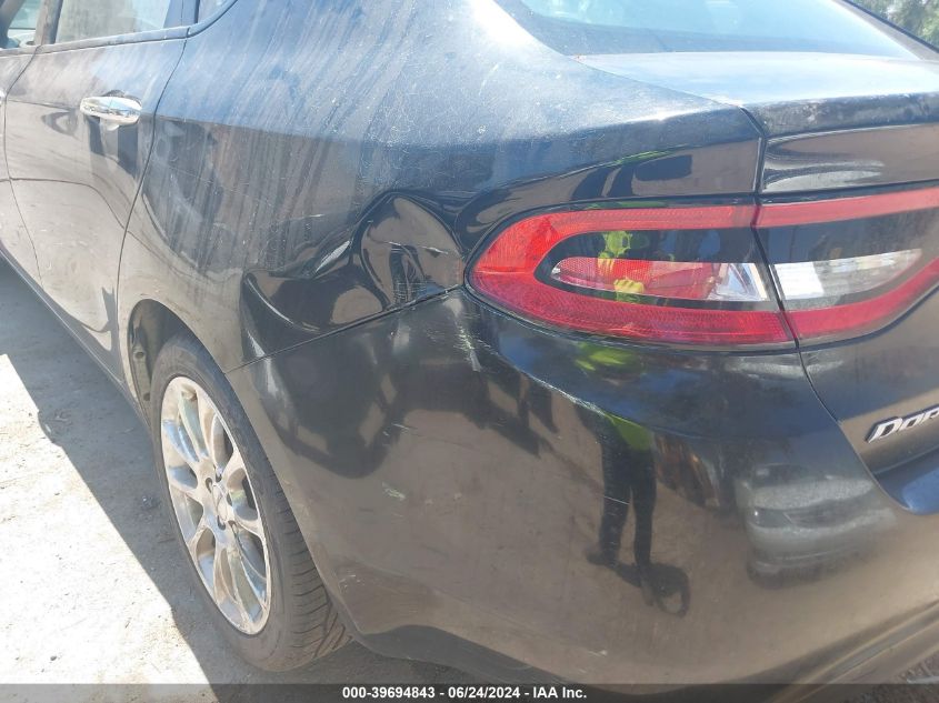 2016 Dodge Dart Sxt Sport VIN: 1C3CDFFA1GD821085 Lot: 39694843