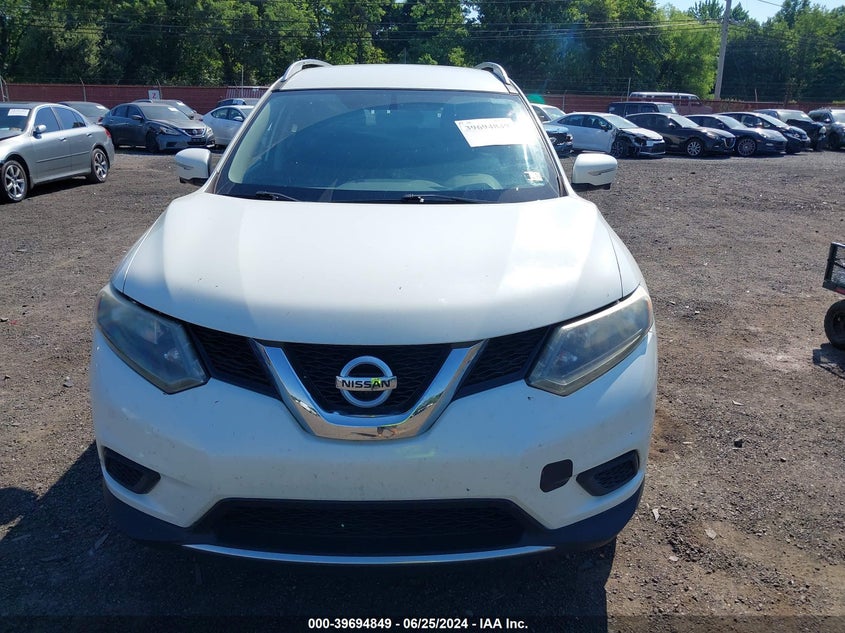 2015 Nissan Rogue Sv VIN: 5N1AT2MV5FC783445 Lot: 39694849