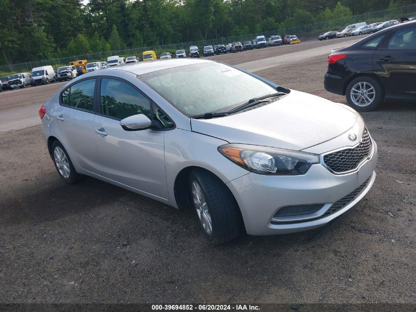 2015 Kia Forte Lx VIN: KNAFX4A68F5396073 Lot: 39694852