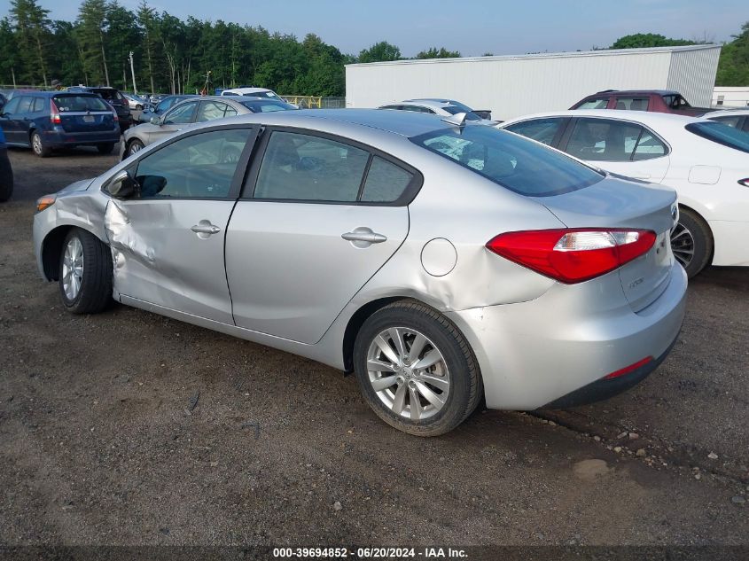 2015 Kia Forte Lx VIN: KNAFX4A68F5396073 Lot: 39694852