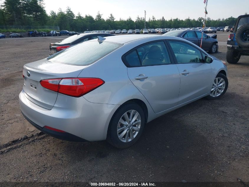 2015 Kia Forte Lx VIN: KNAFX4A68F5396073 Lot: 39694852