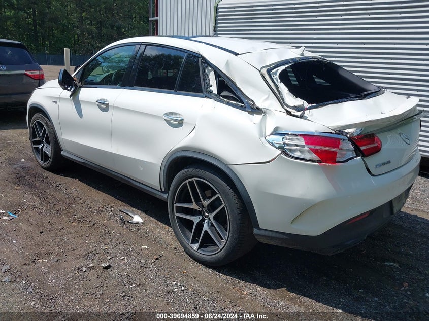 2018 MERCEDES-BENZ AMG GLE 43 COUPE 4MATIC VIN: 4JGED6EBXJA091731