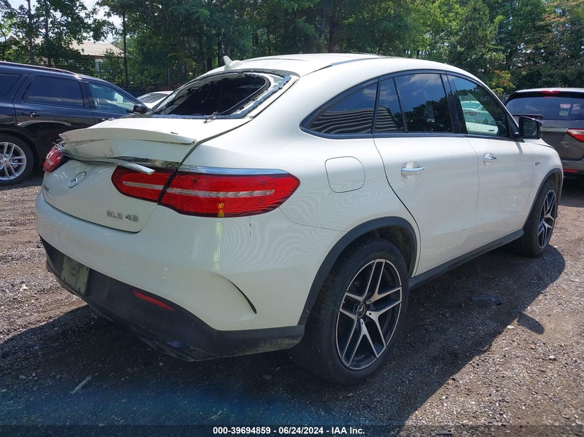 2018 MERCEDES-BENZ AMG GLE 43 COUPE 4MATIC VIN: 4JGED6EBXJA091731