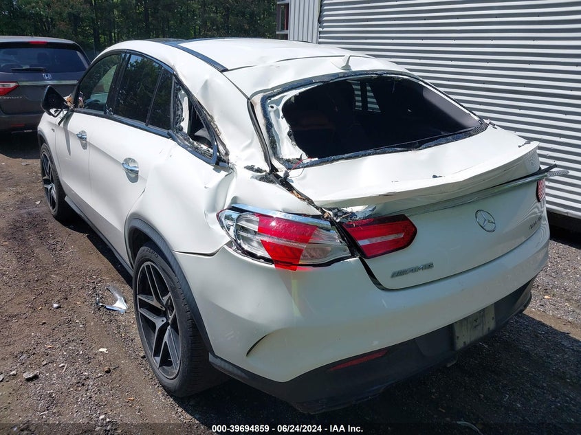 2018 MERCEDES-BENZ AMG GLE 43 COUPE 4MATIC VIN: 4JGED6EBXJA091731